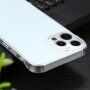 Transparentný bezrámový kryt odolný proti nárazu pre iPhone 12 Pro Max - číry