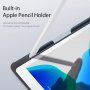 DUX DUCIS puzdro s klávesnicou, touchpadom a priestorom na Apple Pencil pre iPad 10,2" (2019-2021) / Air 3 (2019) / Pro 10,5" - čierne