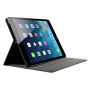 MUTURAL puzdro z umelej kože se stojančekom pre iPad 9,7" (2017/2018) / Pro 9,7" / Air 1 / 2 – čierne s výšivkou