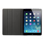 MUTURAL puzdro z umelej kože se stojančekom pre iPad 9,7" (2017/2018) / Pro 9,7" / Air 1 / 2 – čierne s výšivkou