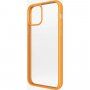 PanzerGlass ClearCase Antibakteriálny kryt pre Apple iPhone 12 Pro Max - oranžový