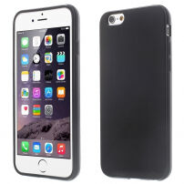 Lesklý gélový kryt na Apple iPhone 6 / 6S - čierny