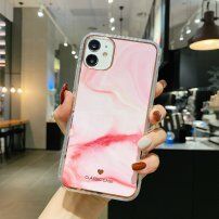 Nárazuvzdorný kryt s mramorovým vzorom pre iPhone 12 Pro Max - ružový