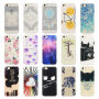 Kryt z mäkkého plastu pre Apple iPhone SE (2016)/5S/5 – lapač snov s farebným perím