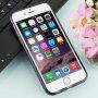 Trblietavý kryt pre iPhone 6 / 6S - tmavosivý