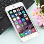 Trblietavý kryt pre iPhone 6 Plus/6S Plus - strieborný