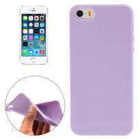 Lesklý gélový kryt pre Apple iPhone 5 / 5S / SE (2016) – svetlofialový