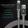 DUX DUCIS Synchronizačný a nabíjací kábel pre iPhone, iPad, iPod – 1 m - sivý
