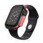 Wiwu odolné púzdro pre Apple Watch 44mm - červené