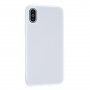 Ochranný silikónový kryt pre iPhone XR - biely