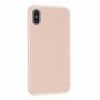 Ochranný silikónový kryt pre iPhone XS Max - svetloružový
