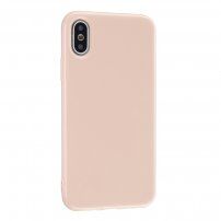Ochranný silikónový kryt pre iPhone XS Max - svetloružový