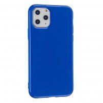 Ochranný silikónový kryt pre iPhone 11 Pro Max - kráľovsky modrý