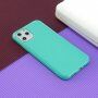 Ochranný silikónový kryt pre iPhone 11 Pro Max - tyrkysový