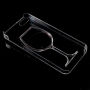 Plastový kryt s tekutým vínom v plastickom pohári pre Apple iPhone SE (2016)/5S/5