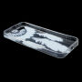 Ochranný kryt z mäkkého plastu pre Apple iPhone SE (2016) / 5 / 5S – modrý lapač snov