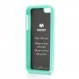 MERCURY GOOSPERY ochranný trblietavý kryt pre iPhone 5 / 5S / SE (2016) - tyrkysový