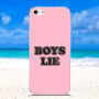 Kryt z mäkkého plastu pre Apple iPhone SE (2016)/5S/5 – Boys lie