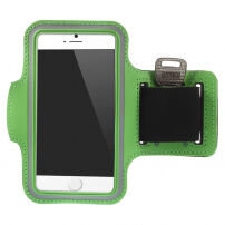 Športové puzdro na ruku pre Apple iPhone 6 / 6S - zelené