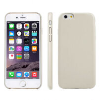 Ultratenký kryt z mäkkého plastu pre Apple iPhone 6 Plus/6S Plus – béžový