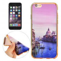 Ochranný kryt z mäkkého plastu pre Apple iPhone 6 Plus/6S Plus – Benátky