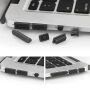 ENKAY Plastový kryt s&nbsp;ochranou klávesov a&nbsp;záslepkami konektorov pre MacBook Air 13" (A1237, A1304, A1369)