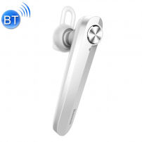 BASEUS bezdrôtové Bluetooth slúchadlo s mikrofónom pre Apple iPhone – biele