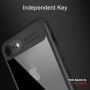 CAFELE ultratenký kryt s transparentnou zadnou stranou pre Apple iPhone 6 Plus/6S Plus – čierny