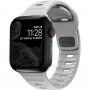 Nomad Sport Strap silikónový remienok pre Apple Watch 42mm / 41mm / 40mm / 38mm - sivý