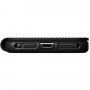 Nomad Rugged Folio kožené flipové puzdro s MagSafe pre iPhone 12 / 12 Pro - čierne
