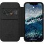 Nomad Rugged Folio kožené flipové puzdro s MagSafe pre iPhone 12 mini - čierne