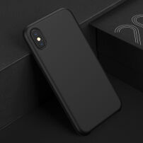 BASEUS ochranný silikónový kryt pre Apple iPhone XS / iPhone X – čierny