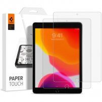 Spigen Paper Touch ochranná fólia s textúrou papiera pre iPad 10.2" (2019/2020) – 2 ks - číra