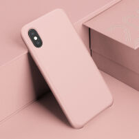 BASEUS ochranný silikónový kryt pre Apple iPhone XS / iPhone X – ružový