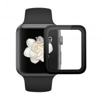 Enkay ochranné tvrdené 3D sklo s rámčekom pre Apple Watch 42mm