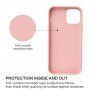 Silikónový kryt pre iPhone 12 / 12 Pro - kráľovsky modrý