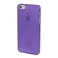 Ultratenký plastový kryt pre iPhone 5 / 5S / SE (2016) – fialový