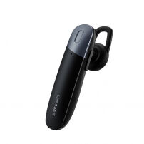 USAMS bezdrôtové Bluetooth slúchadlo s mikrofónom pre Apple iPhone – čierne