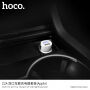 HOCO súprava autonabíjačky s dvoma USB portami a lightning kábla pre zariadenia Apple – biela