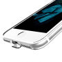 USAMS tenký kryt so záslepkou Lightning konektora pre Apple iPhone SE (2020/2022) / 8 / 7 - priehľadný