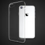 USAMS tenký kryt so záslepkou Lightning konektora pre Apple iPhone SE (2020/2022) / 8 / 7 - priehľadný