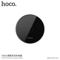 HOCO bezdrôtová nabíjačka pre Apple iPhone – čierna