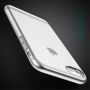 USAMS tenký kryt so záslepkou Lightning konektora pre Apple iPhone SE (2020/2022) / 8 / 7 - priehľadný