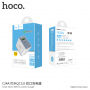 HOCO cestovní nabíjačka s americkou zástrčkou s USB/USB-C portami pre Apple iPhone – biela