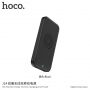 HOCO elegantná powerbanka 10000 mAh s bezdrôtovým nabíjaním pre Apple iPhone – čierna