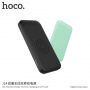 HOCO elegantná powerbanka 10000 mAh s bezdrôtovým nabíjaním pre Apple iPhone – čierna