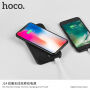 HOCO elegantná powerbanka 10000 mAh s bezdrôtovým nabíjaním pre Apple iPhone – mätová