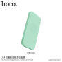 HOCO elegantná powerbanka 10000 mAh s bezdrôtovým nabíjaním pre Apple iPhone – mätová