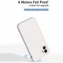 Silikónový ochranný kryt s rovnými hranami pre iPhone 11 - tmavozelený