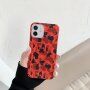Maskáčový ochranný obal pre iPhone 11 Pro - červený